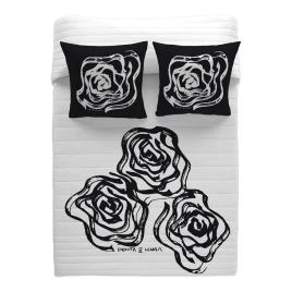 Colcha  Rosas (Cama de 180)