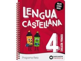 Livro Reto 4. Lengua Castellana Da Editorial Barcanova De Diego Montero, Olívia Tàpia Et Al. (espanhol)