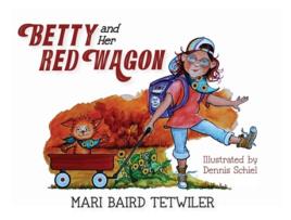 Livro Betty And Her Red Wagon De Mari Baird Tetwiler (inglês - Capa Dura)