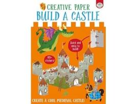 Livro Creative Paper Build A Castle De Anton Poitier (inglês)