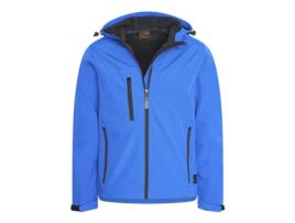 Softshell Hood Jacket Royal Azul CAPPUCCINO ITALIA