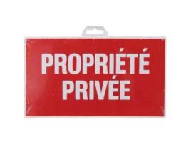 Placa De Propriedade Privada 330x200 Mm Novap
