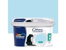 Pintura Dulux Valentine Creme De Cor Azul Sonhador Satinado Monocamada 2,5 L