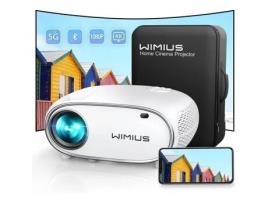 Projetor Bluetooth 5g Wifi 10000 Lumens, Wimius Full Hd 1080p Projetor 4k Suportado