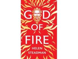 Livro God of Fire A Greek Myth Retelling de Helen Steadman (Inglês)
