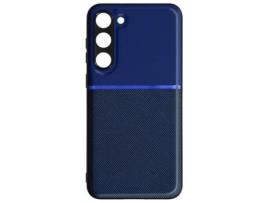 Capa Rigida Contorno Choques Para Samsung Yemaesre Textura Macia Azul