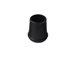 Saco Com 25 Pontas De Borracha Preta 14cm Plastics Ramon