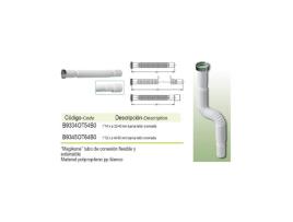 Tubo Flexível Prhie 1 1/2x40 50 Com Porca Magikone 35006