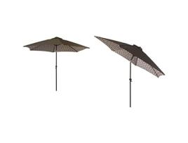 Guarda-Sol Arabesco LOMBARDIANGELO 270 Cm Taupe