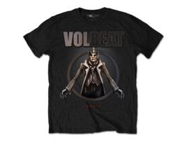 T-shirt VOLBEAT_King Of The Beast (Algodão-Preto-M)