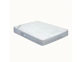 Colchão Viscoelástico Enrolado Soft Bedlovers Madeira Pele Sintética Branco (190x90x21)