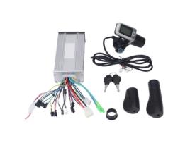 Zerone controlador de bicicleta 36/48v 1000w controlador sem escova lcd kit shifters display cristal líquido ZERONE