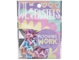 Livro Blister 50 Pushpins Pastel Maw Pastel De Desconocido (espanhol)