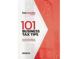Livro 101 Business Tax Tips 2022/23 de Sarah Bradford (Inglês)