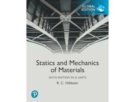 Livro Statics And Mechanics Of Materials, Si Units De Russell C Hibbeler (inglês)