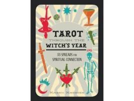 Livro Tarot Through The Witchs Year De Karen Krebser (inglês - Capa Dura)