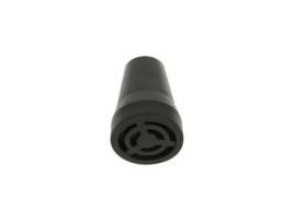 Saco Com 25 Rolhas De Borracha Preta De 19 Mm Plastics Ramon