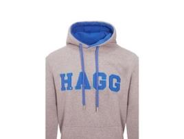 Hoodie de Homem HAGG Cinzento (XL)