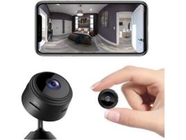 Mini câmera espiã não especificada 1080P Wifi detecção de movimento lâmpada de perfume preta