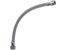 Flexível para Pia de Aço Inox MRG M3/8-F3/8 Borracha Especial Trança de Aço Aisi 304