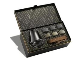 Conjunto para Whiskey The Connoisseur'S Set Nosing Glass Edition R.O.C.K.S. WHISKEY CHILLING STONES