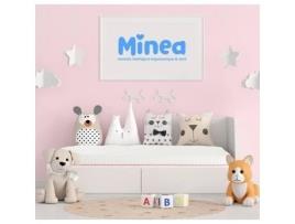 Colchão Infantil Minea Sweet Dreams Rosa 90x190 Cm Espumas De Alta Densidade E Supermacias