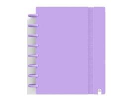 Livro Cuaderno Ingeniox A5 80h Cuadricula Malva Pastel De Desconocido (espanhol)