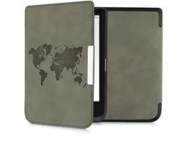 Capa Case Vivlio Touch Lux 5 World Tour Suporte Função Sleep Wake