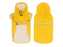 Capa de Chuva para Cães com Chapéu Poncho Confortável e Impermeável NEVEANCE