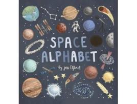 Livro Space Alphabet de Jess Elford (Inglês)
