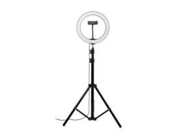 Ring Light 26cm Led Adaptador Telemóvel E Tripé Extensível Onlike 10