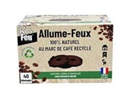 Acendedores Ko Fogo Natural Vegetal 40 Acendimentos Para Lareiras, Fogões E Churrasqueiras Ko Feu