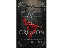 Livro A Cage of Crimson de K F Breene (Inglês)