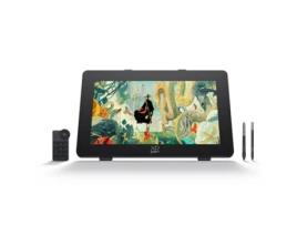 Mesa Digitalizadora Xppen Artist Pro 24 Gen2 165Hz 2.5k, 2 Lápis de Pressão 16k com Suporte Ajustável e Mini Teclado