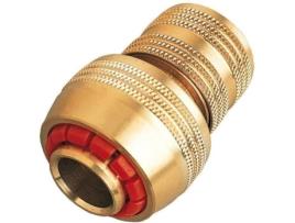 Conector De Parada Rápida Em Latão Raco Expert 19 Mm Amarelo Automático