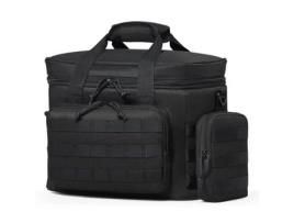 Bolsa Térmica Tática Vevor 20 L Com Design Molle E Vários Bolsos Preto