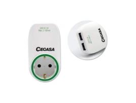 Livro Adaptador Cegasa Schuko 2 Usb De Desconocido (espanhol)