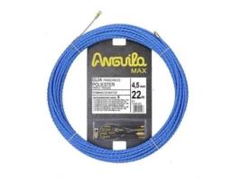 Enguia 75045022 | Trança Tripla De Poliéster Anguila Max Diâmetro 4,5mm 22 Metros