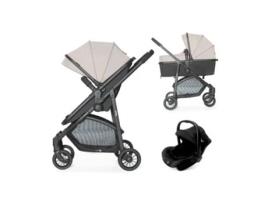 Carrinho De Bebé 3 Em 1 Asalvo Biarritz Stone