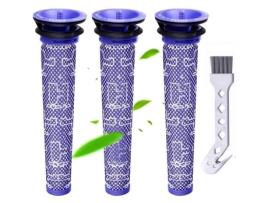 Pré-filtro para Dyson, filtros de substituição para Dyson V6 V7 V8 DC58 DC61 DC62, pacote de 3 consertos por mim