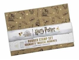 Livro Harry Potter Hogwarts Magical Moments Rubber Stamp Set De Insight Editions (inglês)