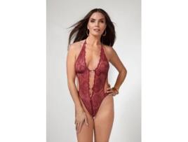 Body KIM X CHRISTINE Oc Basic Instinct Vermelho (Tamanho Único)