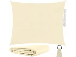 Vela de Sombra 3X2M Bege GARDLOV 23163