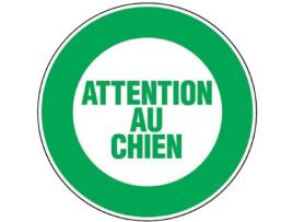 Disco Cuidado Com O Cachorro D 180 Mm Novap