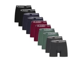 Conjunto de Boxers MARIO RUSSO Basic Multicor - 10pcs (2XL)