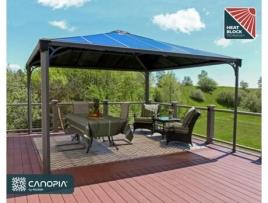 Gazebo CANOPIA Palermo de Aluminio 4.3X4.3 m