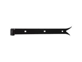 Dobradiça Cauda De Carpa 16 40x5 L800mm Preta Afbat