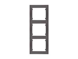 Íris Mais | Moldura 3 Elementos Vertical Antracite Cosso Bjc 18113 Ac