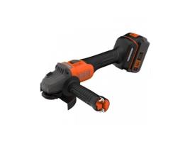 Máquina De Rebarbação Sem Escova De 115 Mm, Bateria De 18 V, Bcg6l8f1s Qw, Blackdecker