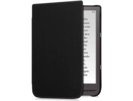 Capa Vivlio Inkpad 3 Preto Couro Sintético Compatível Com Inkpad 3 Pro
